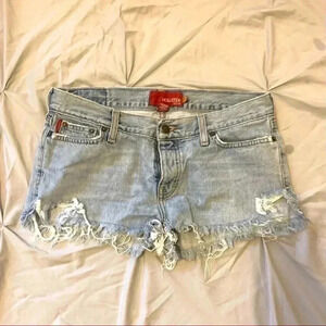 Hollister cutoff jean shorts